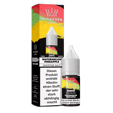 Al Fakher Liquid 10ml - Watermelon Pineapple 20mg
